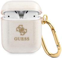 Austiņu futlārs Guess Glitter Collection, zelta krās.