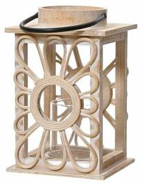 Žvakidė Homla Trilium 735516, medis, 26 cm, ruda