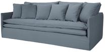 Sofa Micadoni Boho Blu06, šviesiai mėlyna sp., 223 x 106 cm x 89 cm