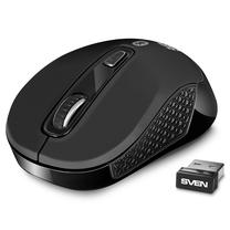 Bezvadu datora pele Sven RX-575SW, melna krās.