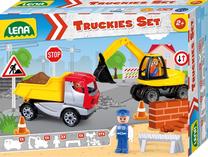 Строительная техника Lena Truckies Set Construction Site, многоцветный