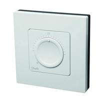 Termostats Danfoss, stiprināms pie sienas, balta krās., 2.5 cm, 5 - 30 °C