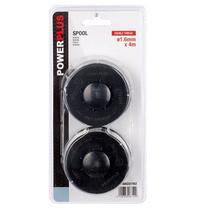 Žoliapjovės ritė Powerplus POWACG1162, juoda sp., 2 vnt.