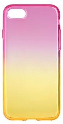 Telefona vāciņš Mocco, dzeltena krās./rozā krās., Apple
