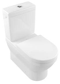 Туалет, напольный Villeroy & Boch Architectura, с крышкой, 715 мм x 370 мм