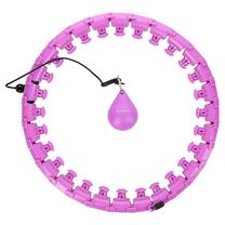 Masāžas loks HMS Plus Size Hula-Hoop, 51 cm, 1.38 kg, violeta krās.