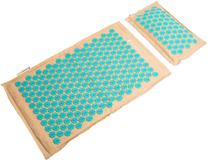 Akupunktūras masāžas paklājiņš 4YourHealth Acupressure Mat With Bag, 68 cm, bēša krās.