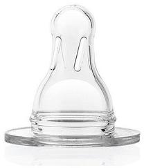 Пустышка для бутылочки Dr. Brown's Silicone Nipples Narrow Neck, 3 мес.