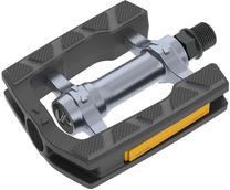 Pedalas VP Components Alu Antislip VP-623 PEDL145, aliuminis/plienas/polimeras, aliuminio sp./juoda sp., 2 vnt.
