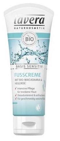 Kāju krēms Lavera Bio Basis Sensitiv, 75 ml