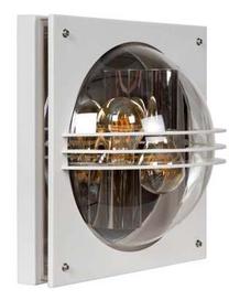 Āra sienas lampa Lucide Privas, 60W, E27, IP44, balta krās., 30.3 cm x 15.3 cm