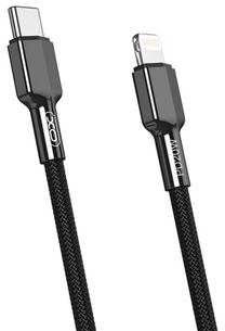 Laidas XO NB183A USB-C - Lightning, Apple Lightning/USB-C, 100 cm, juoda sp., 20 W