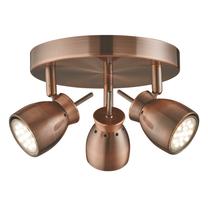 Šviestuvas nukreipiamasis Searchlight Jupiter 8813CU, GU10, 3 x 10 W