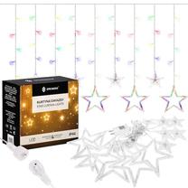 Lempučių girlianda Springos Stars, 5 m, įvairių spalvų, 138 LED