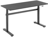 Arvutilaud reguleeritava kõrgusega Stok Up Up – Loki, 140 cm x 60 cm, 70 - 117 cm, must v.