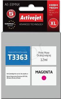 Rašalinio spausdintuvo kasetė ActiveJet AE-33MNX, raudona sp., 12 ml