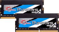 Operatyvioji atmintis (RAM) G.SKILL RipJaws F4-3200C22D-32GRS, DDR4 (SO-DIMM), 32 GB, 3200 MHz Prekė su pažeista pakuote.