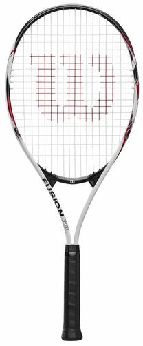 Teniso raketė Wilson Fusion XL, balta sp./juoda sp.