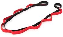 Pasipriešinimo guma Gymstick Stretching Belt, 180 cm x 2.5 cm x 0.5 cm, juoda sp.