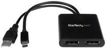 Провод StarTech Mini DisplayPort To DisplayPort Mini DisplayPort, Displayport female x 2, черный цв.