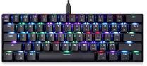 Vadu spēļu tastatūra Motospeed CK61, EN, melna krās.