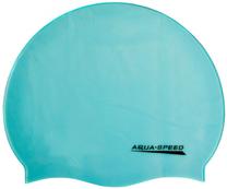 Шапочка для плавания Aqua Speed Mono, синий цв./голубой цв.