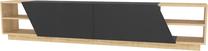 ТВ стол Kalune Design Rhodes, антрацитовый цв./дубовый цв., 37.1 см x 240 см x 47.4 см