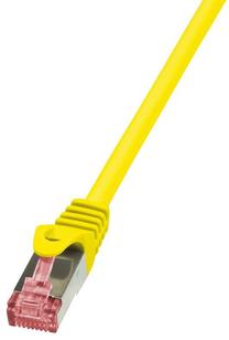 Провод Logilink CAT 6 S/FTP RJ-45 8P8C, RJ-45 8P8C, 7.5 м, желтый цв.