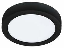 Sieninis lauko šviestuvas Eglo Fueva-Z, 16.5W, LED, IP44, juoda sp., 21 cm x 2.8 cm