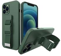 Чехол для телефона Hurtel Rope Case, темно-зеленый цв., Apple
