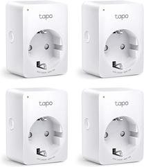 Išmanusis kištukinis lizdas TP-Link Tapo P100 4-pack, 220 - 240 V