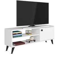 ТВ стол Kalune Design Athena, белый цв., 120 см x 35 см x 53.6 см
