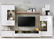 Svetainės baldų komplektas Furnival Saala, ąžuolo/balta