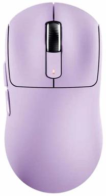 Belaidė žaidimų pelė Attack Shark X3, 2.4 ghz / bluetooth / usb, violetinė sp.