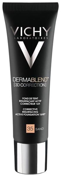 Skystas makiažo pagrindas Vichy Dermablend 3D Corrective, sand, 35, 30 ml