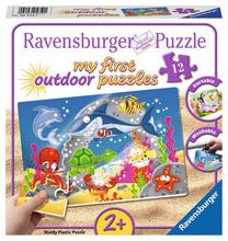Пазл Ravensburger My first outdoor puzzles - Underwater Fun 05610, 25 см x 18 см, 12 шт., многоцветный