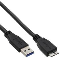 Kabelis Brackton USB, Micro USB male, 0.5 m, melna krās.
