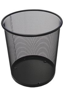 Prügikast Elite, must v., 23 l, 35 cm