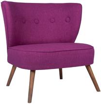 Kėdė Hanah Home Bienville 558ZEN1110, violetinė sp., 72 cm x 80 cm x 77 cm