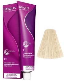 Matu krāsa Kadus Professional Permanent Color, special blond ash, 12/1, 60 ml
