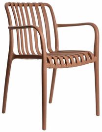 Lauko kėdė Homla Valoro 776168, brick red s., 57 cm x 56 cm x 81 cm