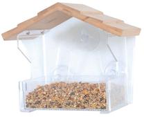 Кормушка для птиц Zolux Bamboo S, 17 см x 11 см