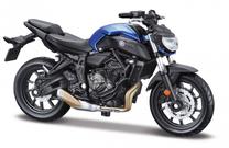 Игрушечный мотоцикл Maisto Yamaha 2018 MT-07, черный цв.
