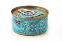 Skanėstas katėms Fish4Cats Finest, tunas/krabas, 0.07 kg