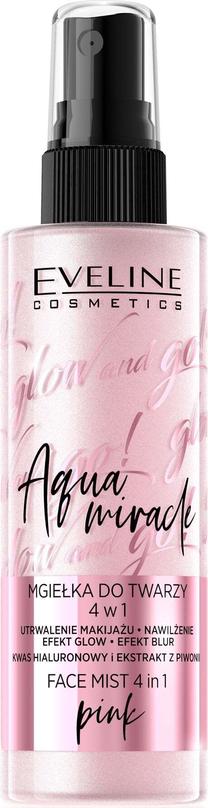 Grima fiksators Eveline Glow and Go! Aqua Miracle, gaiši rozā krās., 02 pink, 110 ml