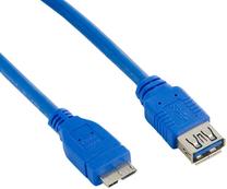 Laidas 4World USB A female, USB-micro-B 3.0 male, 0.5 m