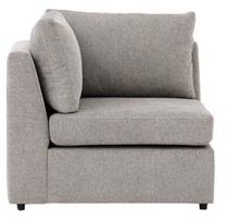 Kampinė sofa Atelier Del Sofa Mottona, šviesiai pilka sp., 90 x 90 cm x 84 cm