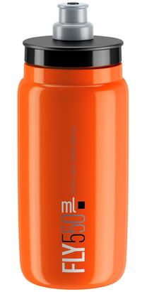 Dviračių gertuvė Elite, plastikas, oranžinė sp.
