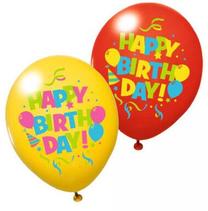 Susy Card Balionai, 6 vnt / Happy Birthday