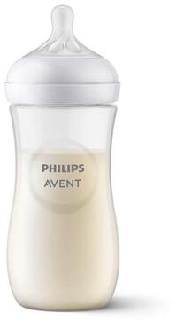 Bērnu pudele dzeršanai Philips Avent Natural Response SCY906, 330 ml, 3 mēn., caurspīdīga krās.
